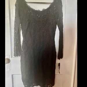 Lacy Little Black Dress